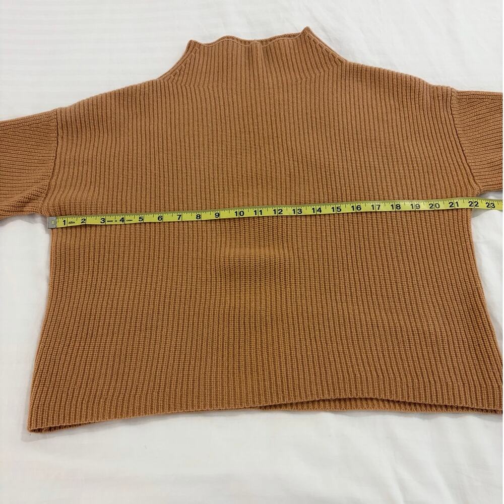 A.L.C. Helena Mock Neck Lambs Wool Cashmere Sweater - Picture 5 of 10